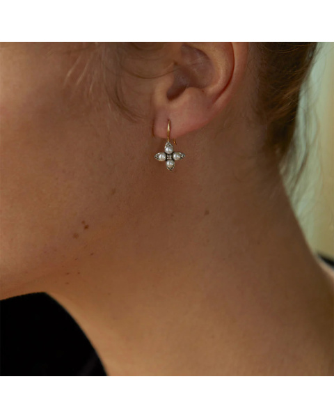 Boucles d'oreilles Marguerite