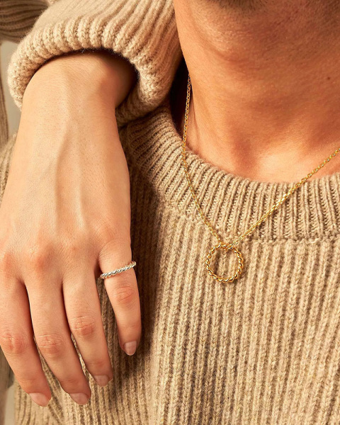 Bague torsadée vermeil 3.0
