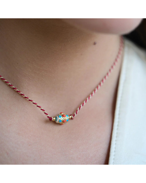 Collier Matanzas Fil Bicolore