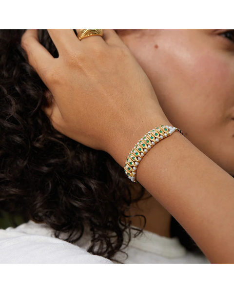 Bracelet Maharani Vert