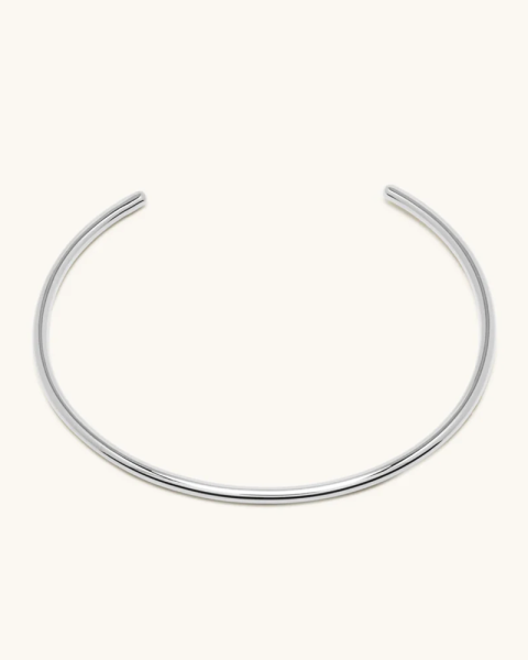 Open silver bangle 2.0 Open silver bangle 2.0