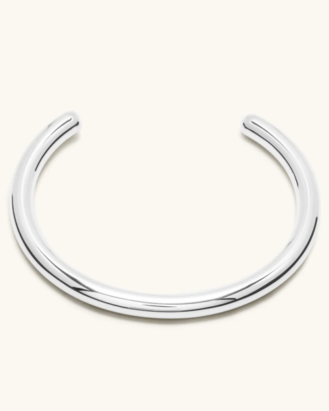 Open silver bangle 5.0 Open silver bangle 5.0