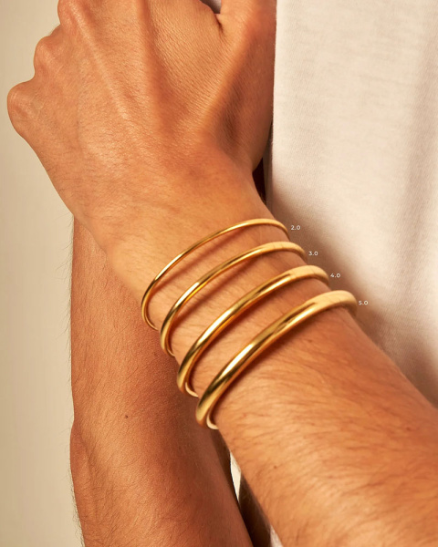 Open vermeil bangle 3.0 Open vermeil bangle 3.0