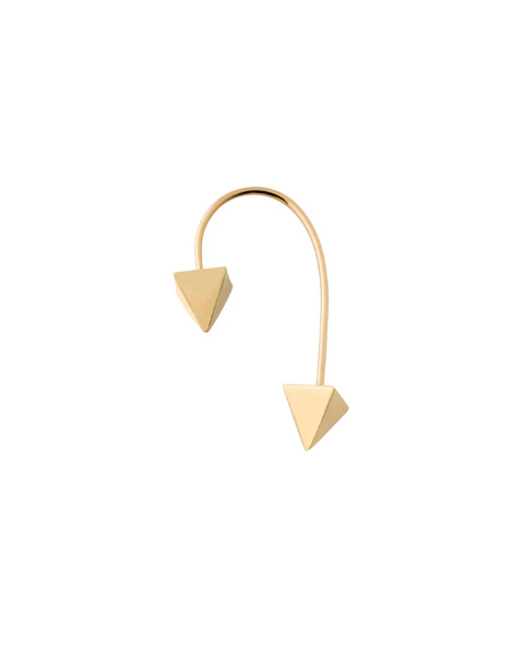 Mini Curved Earring