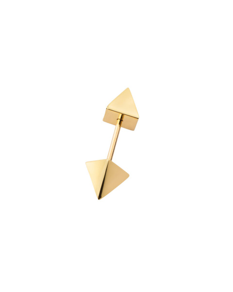 Mini vector earring
