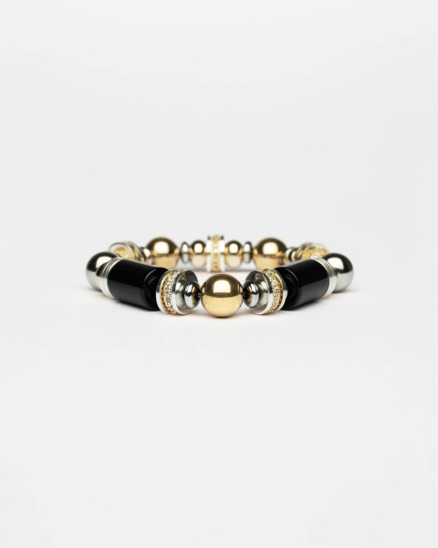 Bracelet Nefertiti noir Bracelet Nefertiti noir