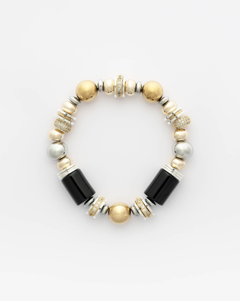 Bracelet Nefertiti noir Bracelet Nefertiti noir