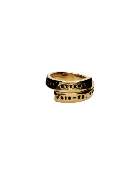 Bague "Bonheur" En Vermeil