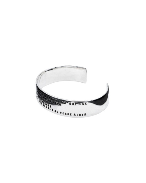 Bracelet Edmond Rostand "Un Baiser" Large