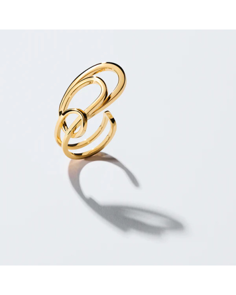 Bague Triple Loop Gold