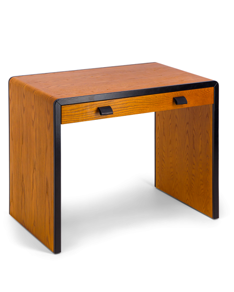 Bureau frêne finition iroko Bureau frêne finition iroko