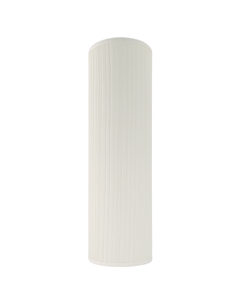 Applique blanche coton plissé demi cercle Applique blanche coton plissé demi cercle