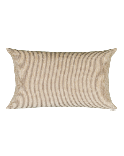 Coussin Carino velours côtelé beige - rectangle Coussin Carino velours côtelé beige - rectangle