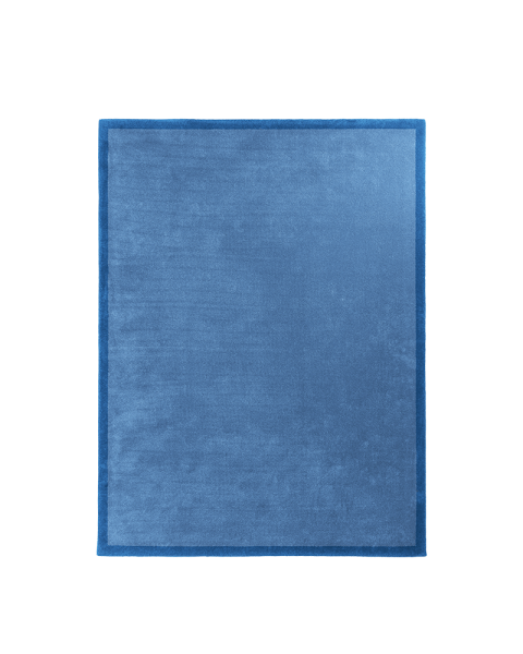 Tapis bleu laine - 150x200cm Tapis bleu laine - 150x200cm