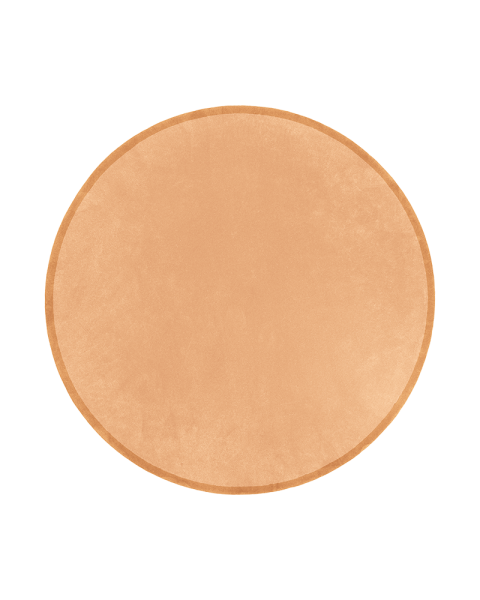 Tapis rond camel laine Tapis rond camel laine