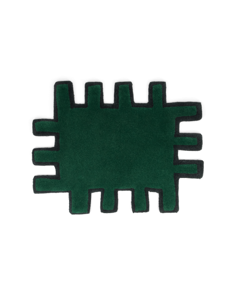 Tapis Scala vert - couloir 85 x 230 cm