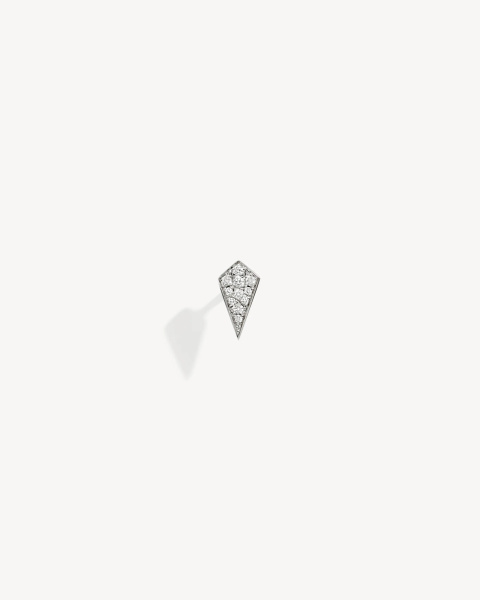 Puce Stairway - Argent & Diamants