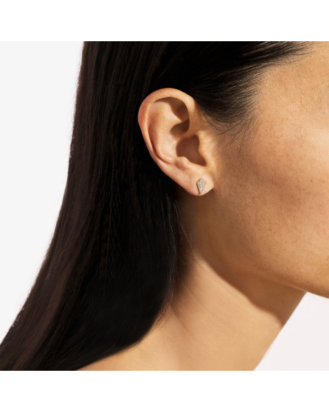 Puce Stairway - Argent & Diamants
