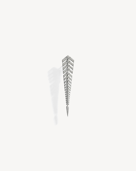 Boucle d'oreille Stairway XL - Argent
