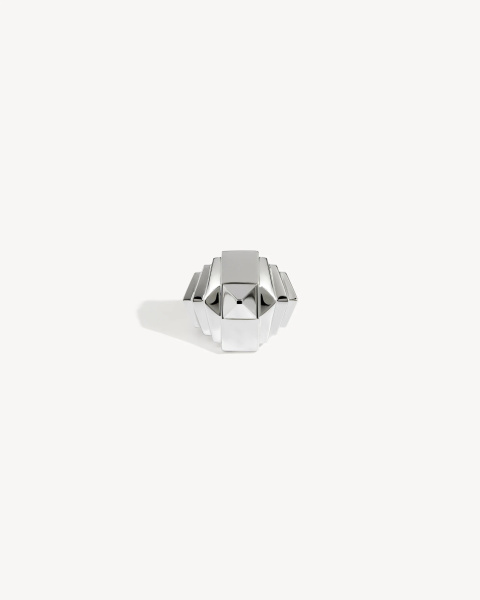 Bague Rockaway Pyramide - Argent Bague Rockaway Pyramide - Argent