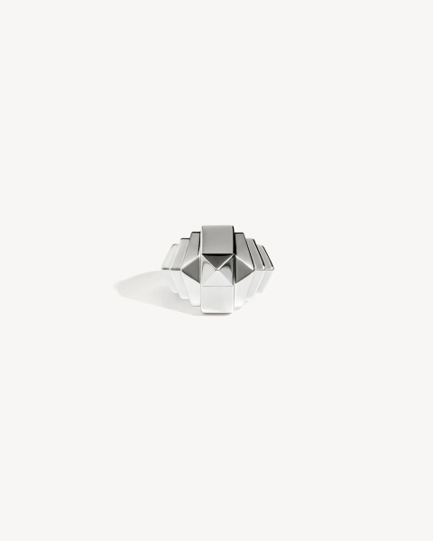 Bague Rockaway Mini Pyramide - Argent Bague Rockaway Mini Pyramide - Argent
