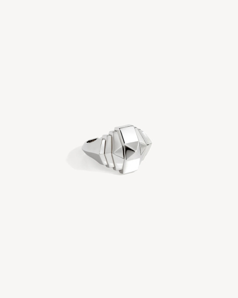 Bague Rockaway Mini Pyramide - Argent Bague Rockaway Mini Pyramide - Argent