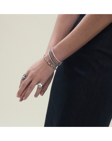 Bague Rockaway Mini Pyramide - Argent Bague Rockaway Mini Pyramide - Argent