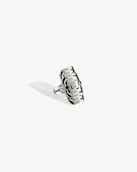 My Way ring in rhodium-plated 925 silver My Way ring in rhodium-plated 925 silver