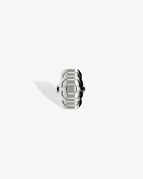 My Way ring in rhodium-plated 925 silver My Way ring in rhodium-plated 925 silver