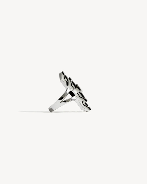 My Way ring in rhodium-plated 925 silver My Way ring in rhodium-plated 925 silver
