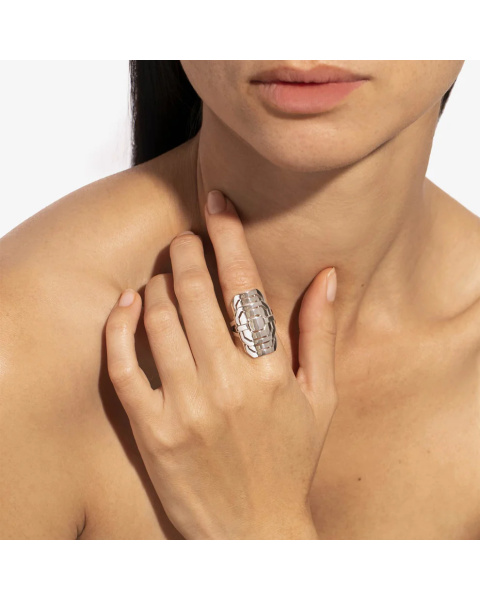 My Way ring in rhodium-plated 925 silver My Way ring in rhodium-plated 925 silver