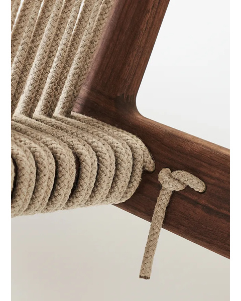Solid American Walnut MR01 Armchair Solid American Walnut MR01 Armchair