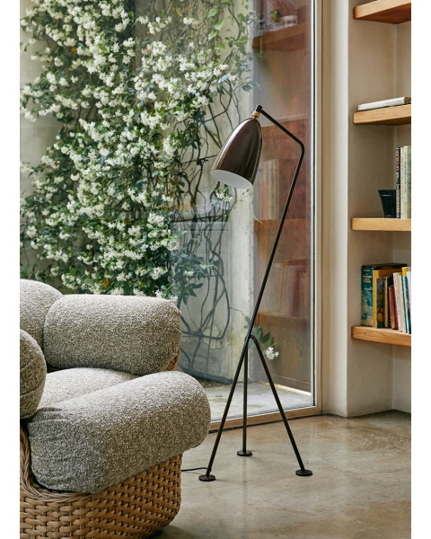Lampadaire Gräshoppa marron