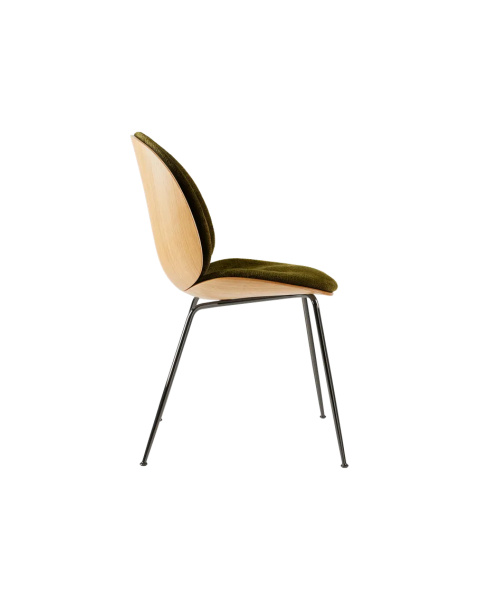 Chaise beetle velours vert Chaise beetle velours vert