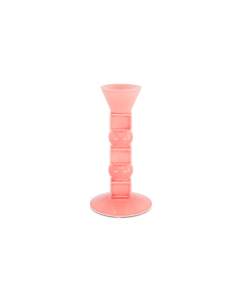 Bougeoir Anna rose petit format