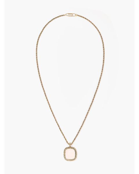 Sautoir Miki Quartz rose