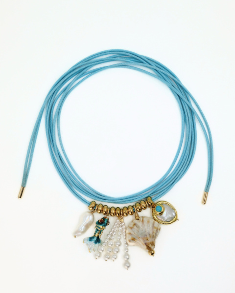 Mermaid Lagoon Charm Necklace Mermaid Lagoon Charm Necklace