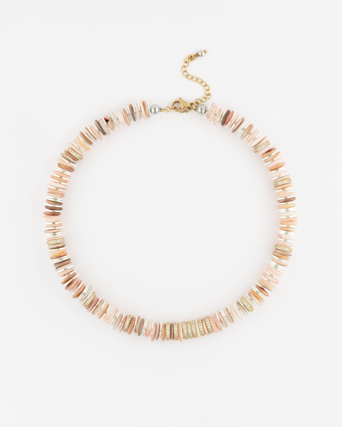 Collier Rondelle rose Collier Rondelle rose