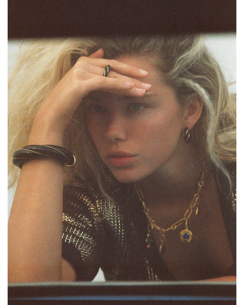 Little Black Diana Earrings
