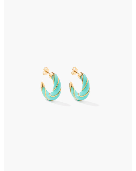 Boucles d'oreilles Diana aqua Boucles d'oreilles Diana aqua