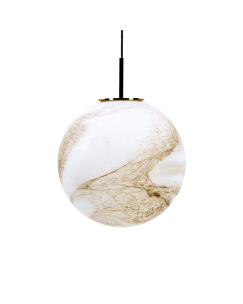 Grande suspension verre soufflé