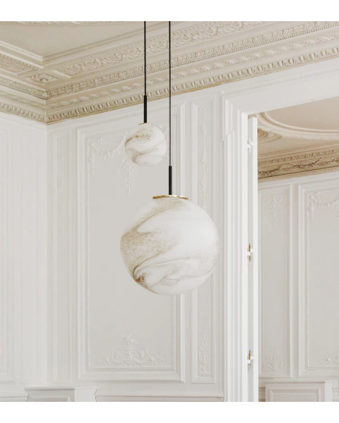 Petit suspension verre soufflé