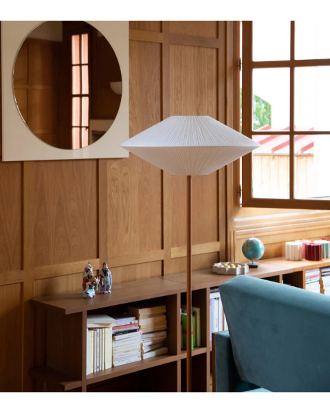 Lampadaire Brera pied cuir