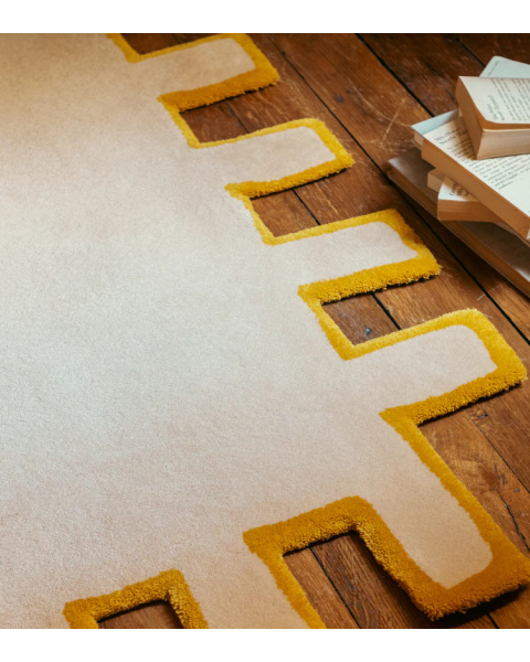 Tapis Scala jaune - couloir 85 x 230 cm