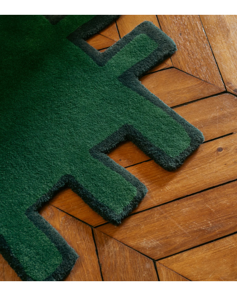 Scala Green Rug - Hallway 85 x 230 cm