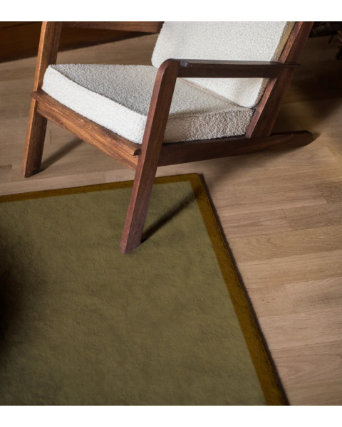 Tapis vert cactus laine - 150x200cm Tapis vert cactus laine - 150x200cm