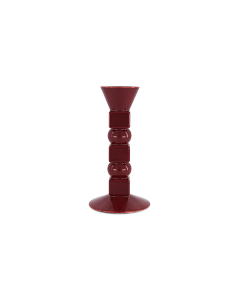 Anna Bordeaux Candle Holder Small Size