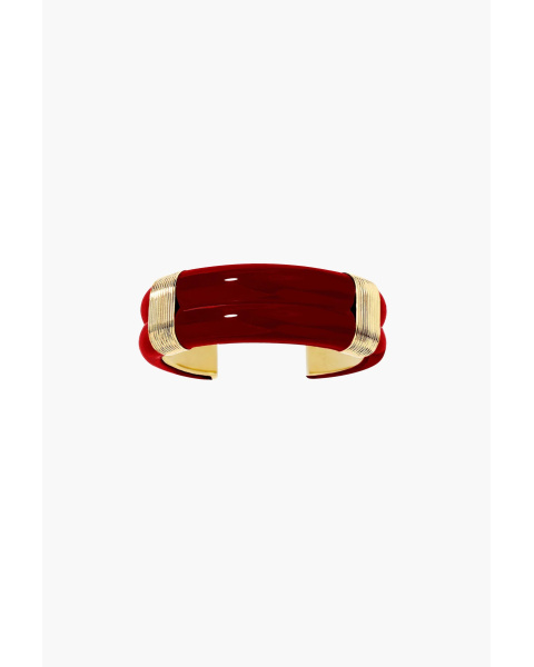 Bracelet Katt bordeaux grand modèle