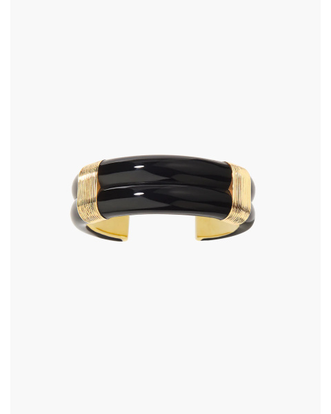 Bracelet Katt noir grand modèle