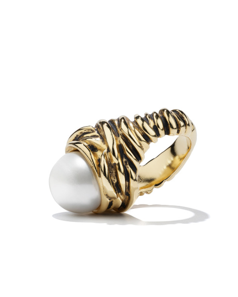 Wide Riviera Ring